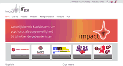 Desktop Screenshot of impact-kenniscentrum.nl